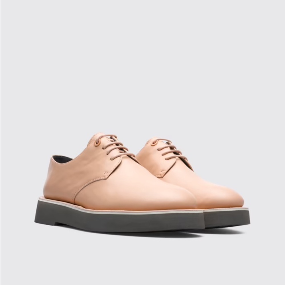 Camper Light Pink Formal Shoes Oxford Women Sz 9